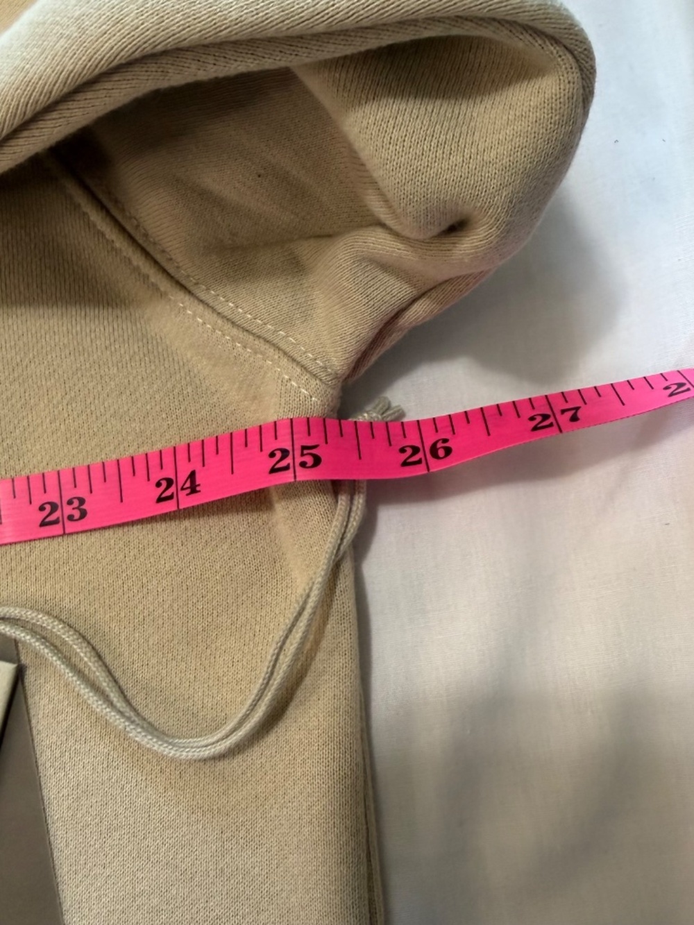 Fear of God Essentials 1977 Hoodie Wheat Color Way Brand New Mens Medium - Picture 12 of 14